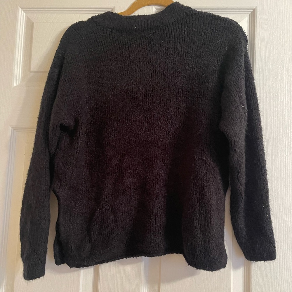 Urban Outfitters Rosie V Neck Oversized Sweater - Picture 3 of 4